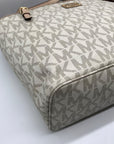 Michael Kors Vanilla Monogram Diaper Tote Bag