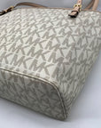 Michael Kors Vanilla Monogram Diaper Tote Bag