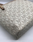 Michael Kors Vanilla Monogram Diaper Tote Bag