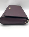 Kate Spade Purple Leather Crossbody Bag