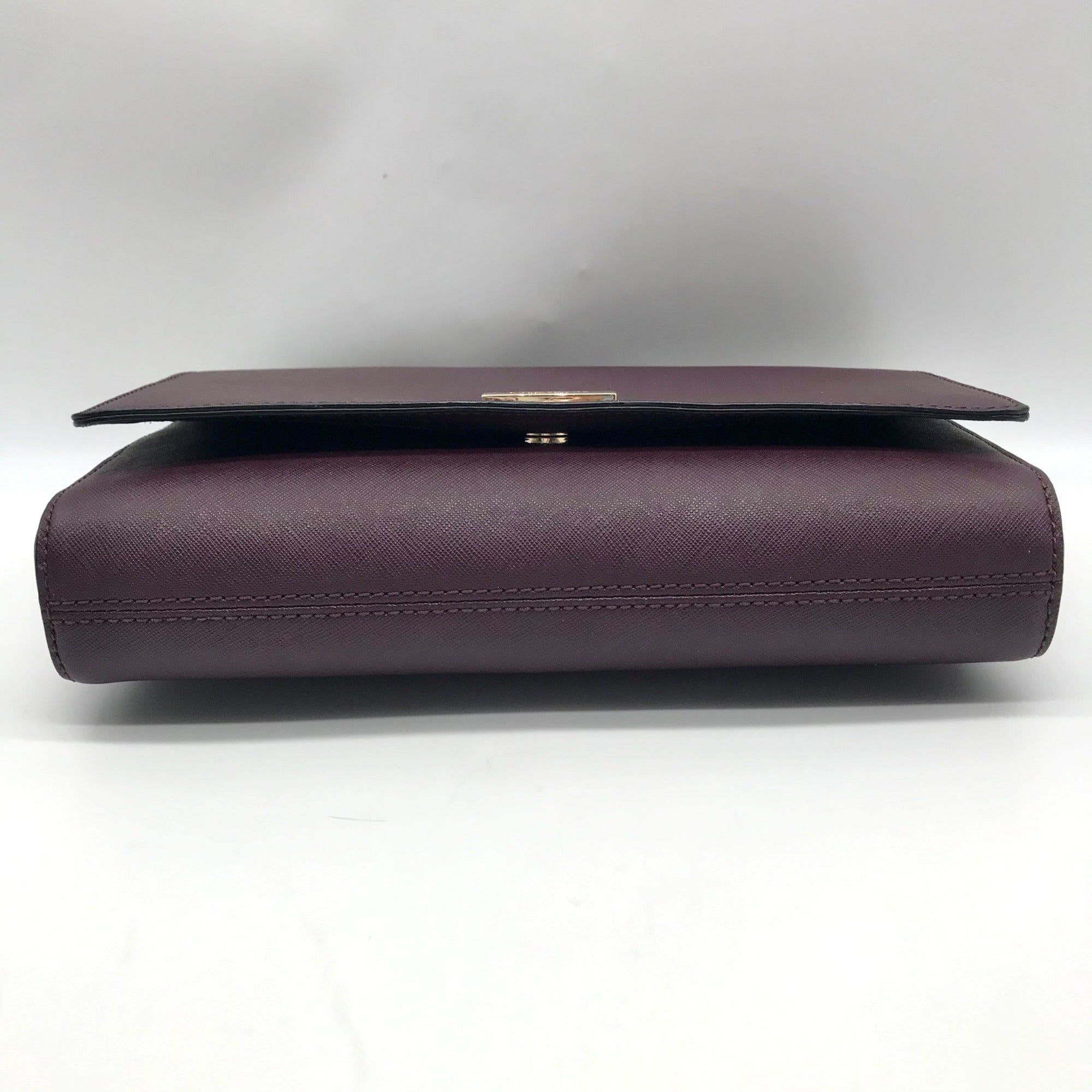Kate Spade Purple Leather Crossbody Bag