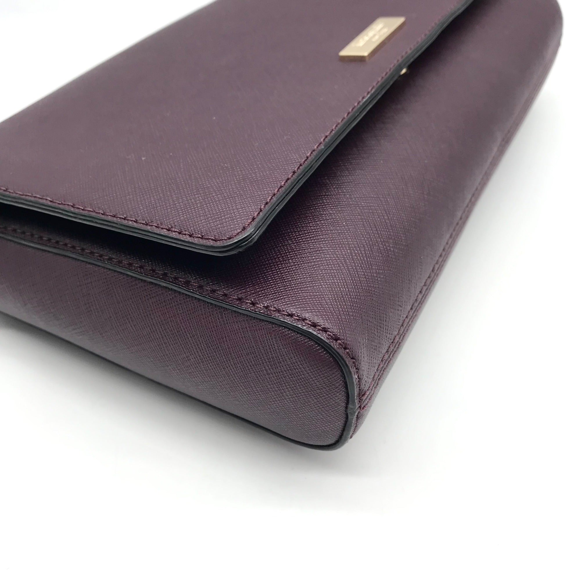 Kate Spade Purple Leather Crossbody Bag