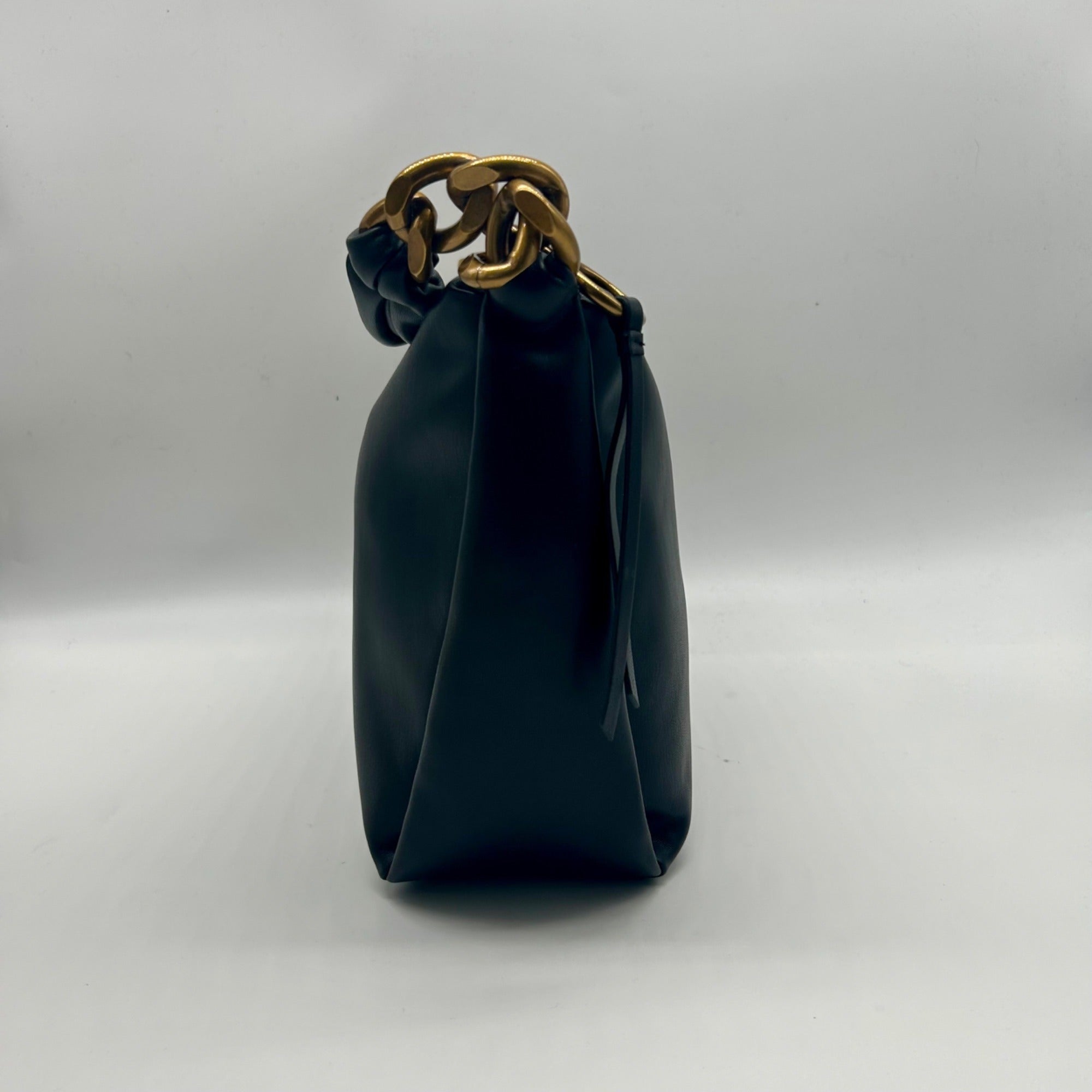 Nine West Gwynne Large Black Faux Leather Hobo