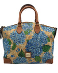 Dooney & Bourke Hydrangea Basketweave Charli Satchel