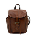 Patricia Nash Brown Leather Aberdeen Backpack
