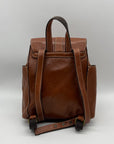 Patricia Nash Brown Leather Aberdeen Backpack