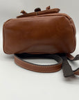 Patricia Nash Brown Leather Aberdeen Backpack