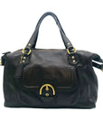 Coach Brown Leather Campbell Satchel Bag F25151