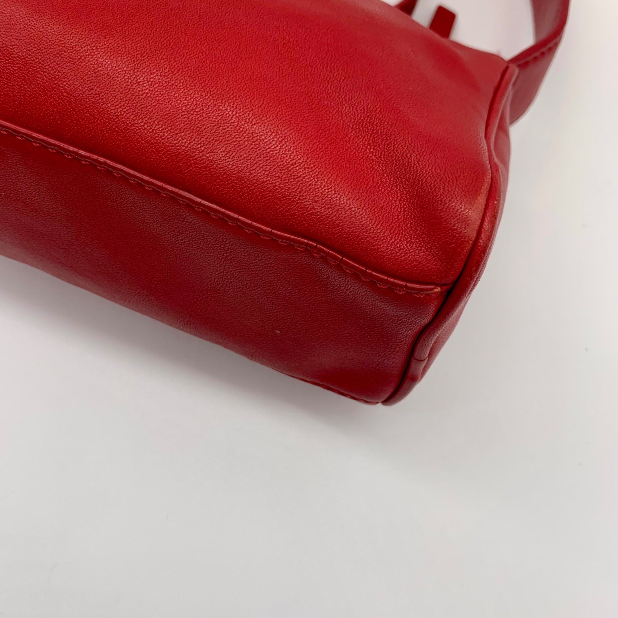 Kate Spade Red Leather Shoulder Bag