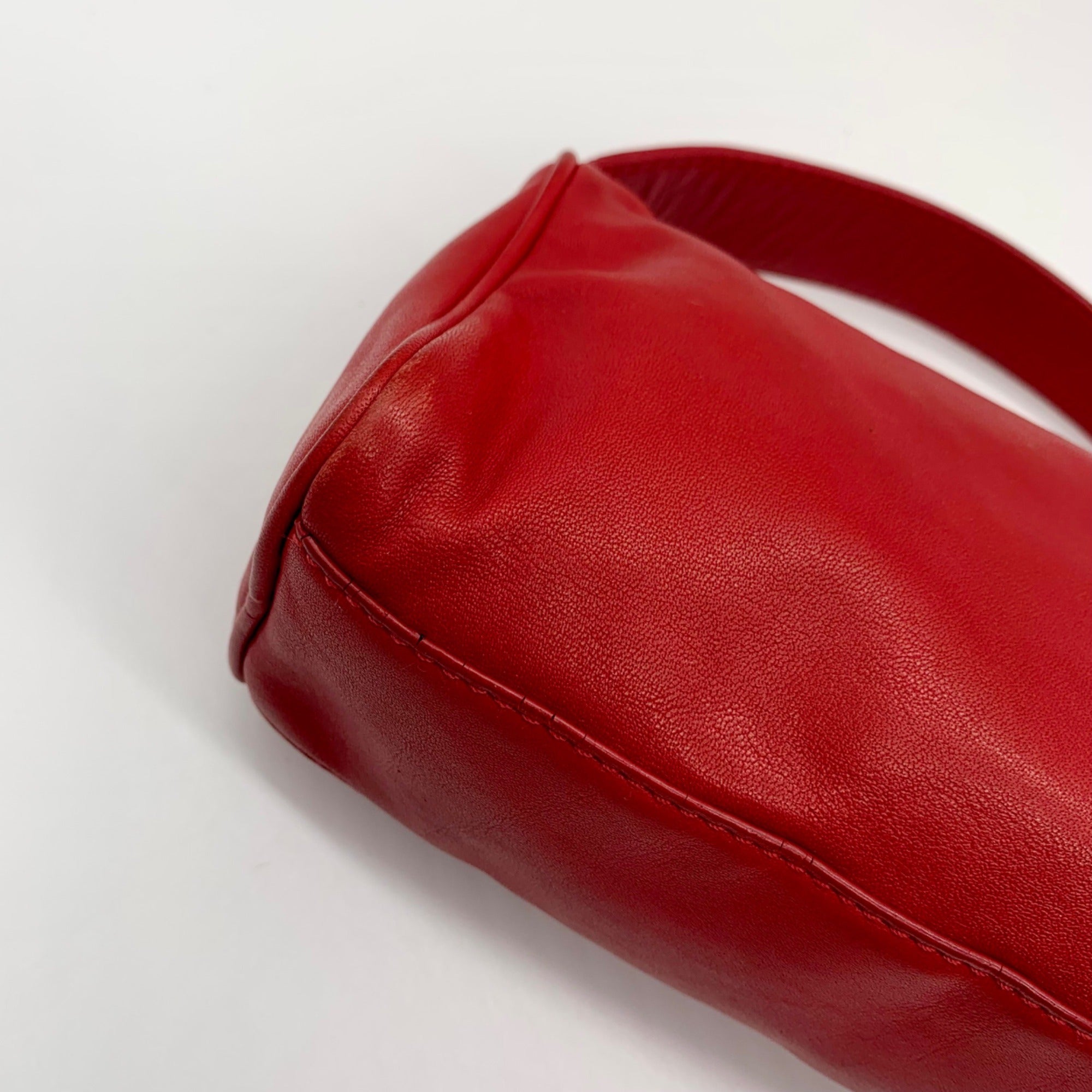 Kate Spade Red Leather Shoulder Bag