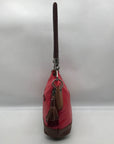 The Sak Red & Brown Leather Alameda Shoulder Bag