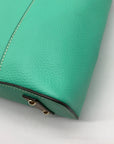 Dooney & Bourke Mint Green Pebbled Grain Leather Lexington Tote Bag