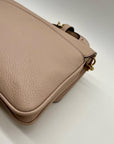 Michael Kors Bedford Pink Pebbled Leather Crossbody Bag