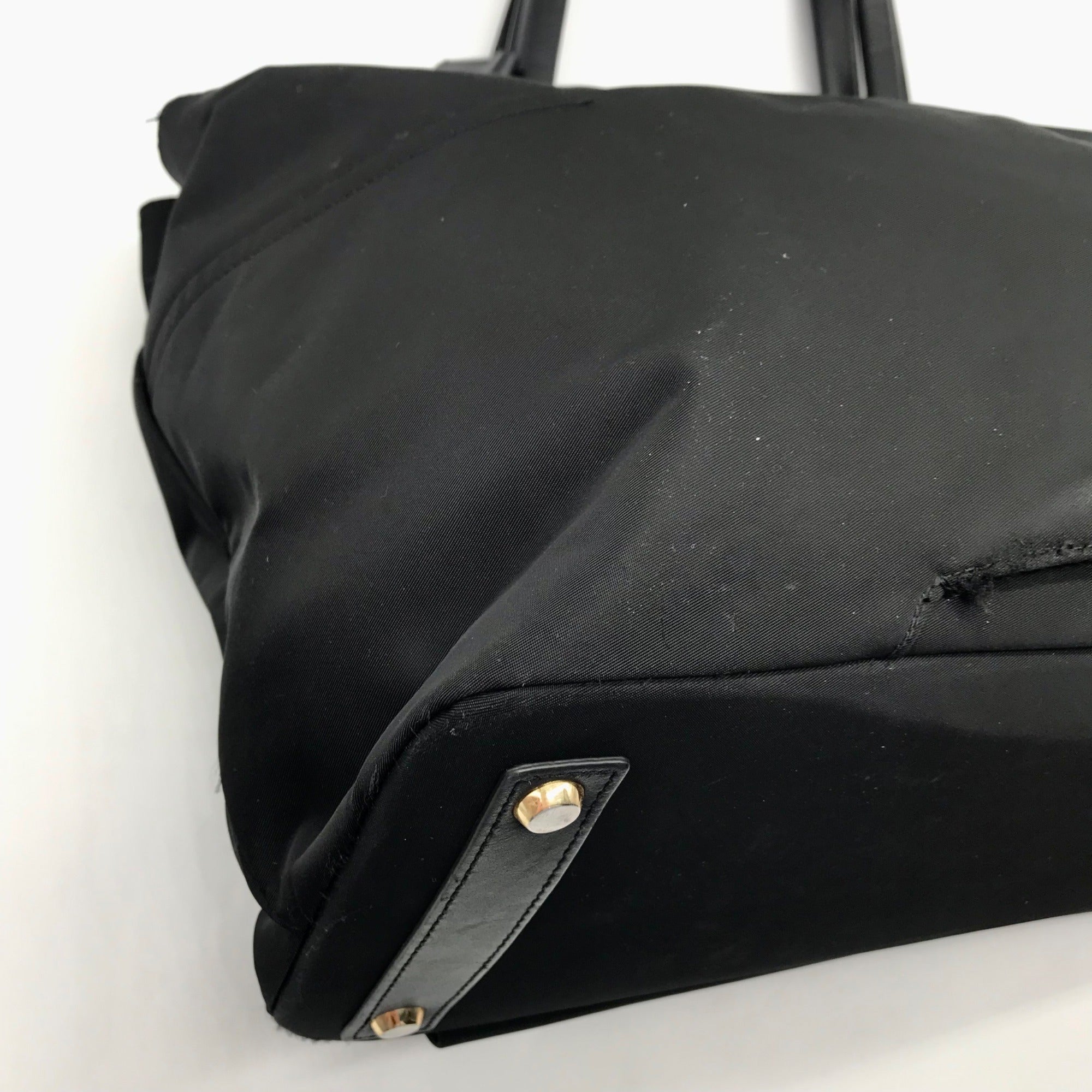 Tumi Black Nylon Sheryl Voyageur Business Tote Bag