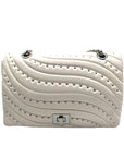 I.N.C. White Soft Ajae Galaxy Quilted Shoulder Bag