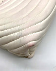 I.N.C. White Soft Ajae Galaxy Quilted Shoulder Bag