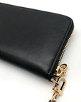 Michael Kors Black Leather Parker Large Travel Continental Wallet - NWT