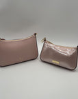 Kate Spade Blush Pink Duet Satin Sequin Crossbody Bag