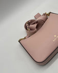 Kate Spade Blush Pink Duet Satin Sequin Crossbody Bag