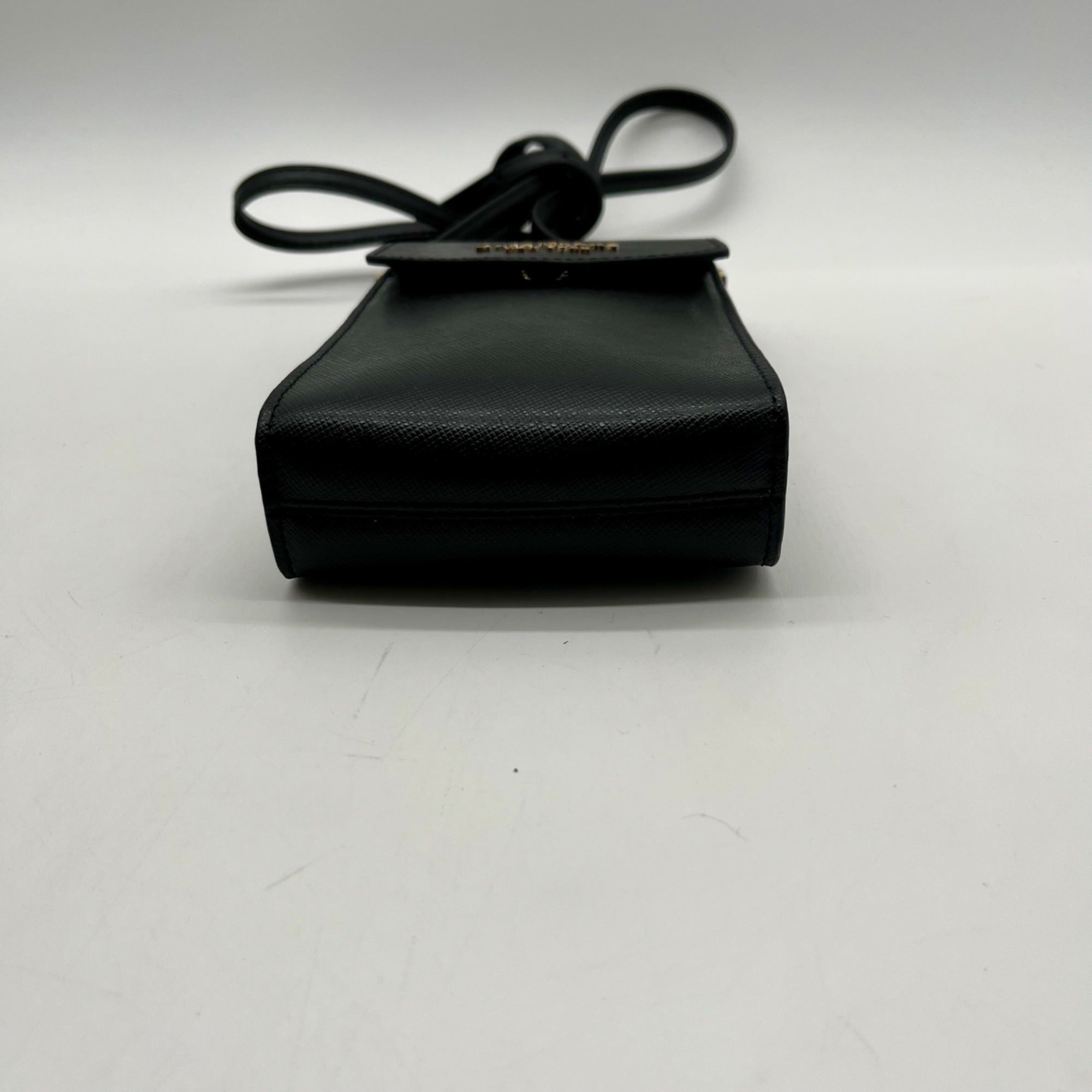Kate Spade Black Saffiano Leather Phone Crossbody