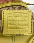 Coach Lime Green Leather Mini Soho Shoulder Bag 9541