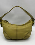 Coach Lime Green Leather Mini Soho Shoulder Bag 9541