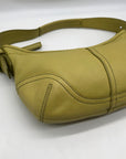 Coach Lime Green Leather Mini Soho Shoulder Bag 9541