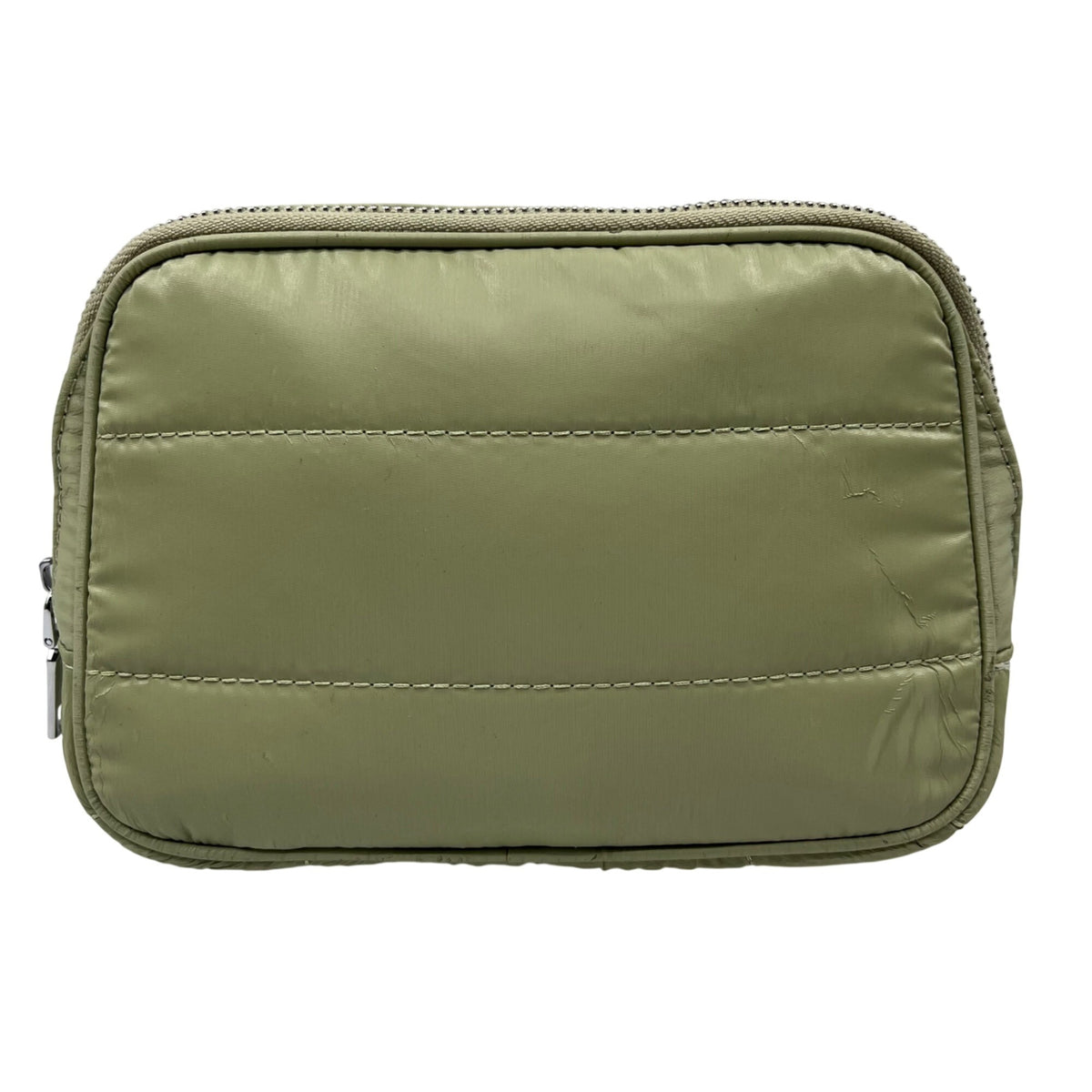 MMS Brands Green Fabric Fanny Pack