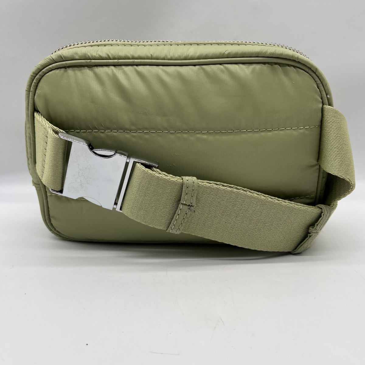MMS Brands Green Fabric Fanny Pack
