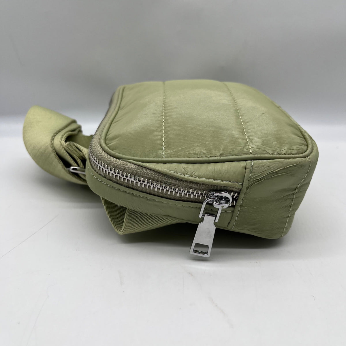 MMS Brands Green Fabric Fanny Pack