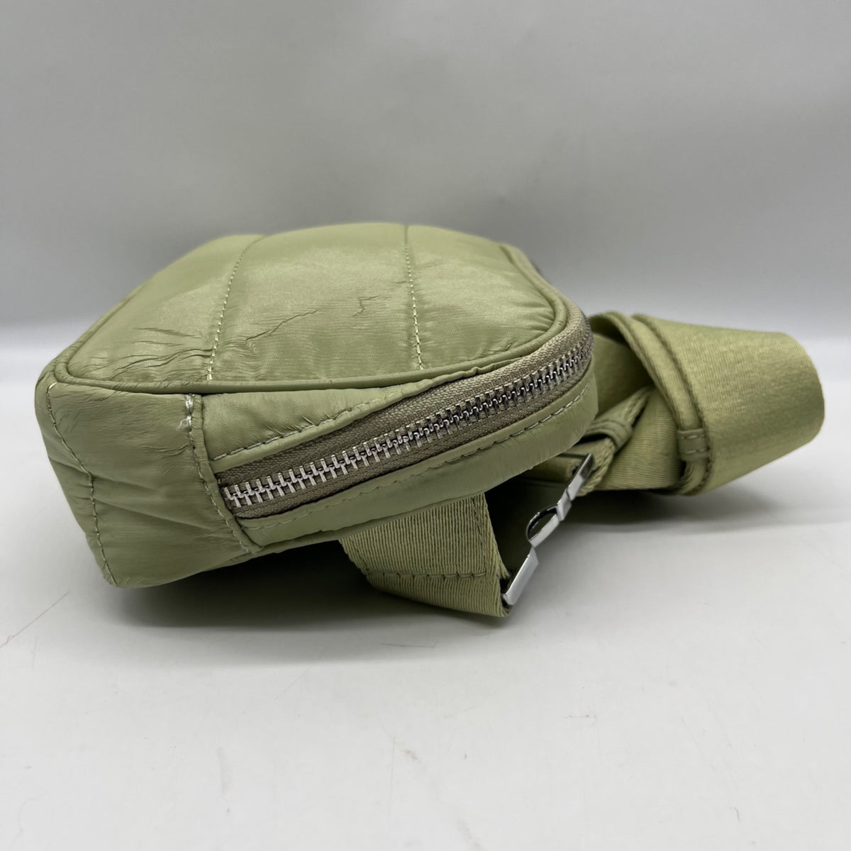 MMS Brands Green Fabric Fanny Pack
