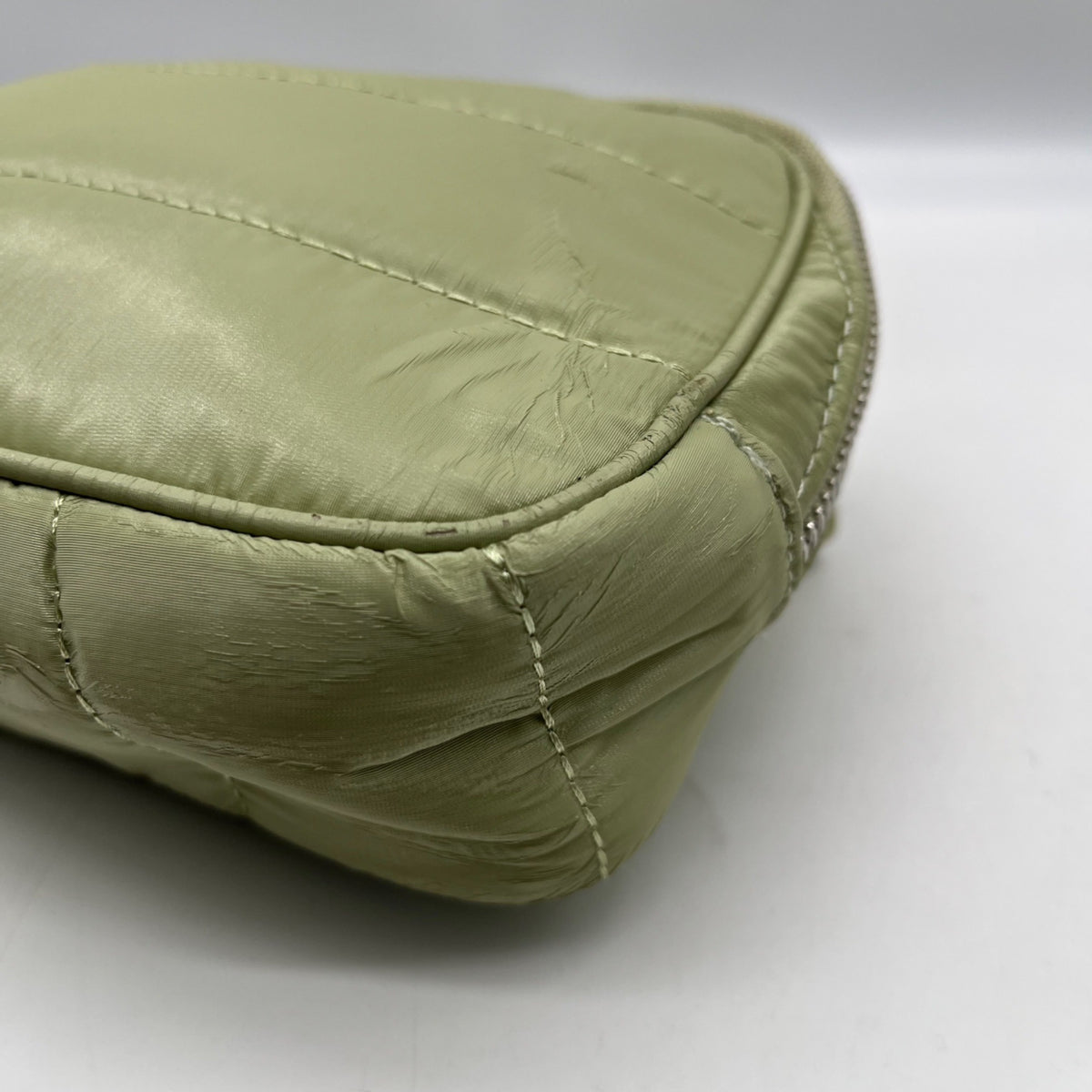 MMS Brands Green Fabric Fanny Pack