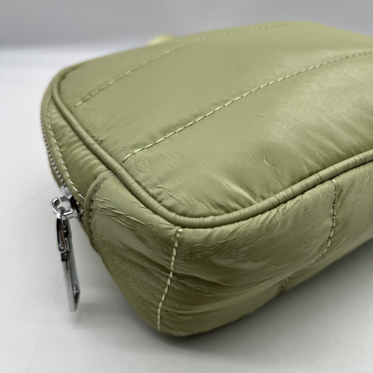MMS Brands Green Fabric Fanny Pack