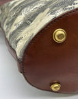 Brahmin Honey Brown Copa Cabana Leather Shoulder Bag