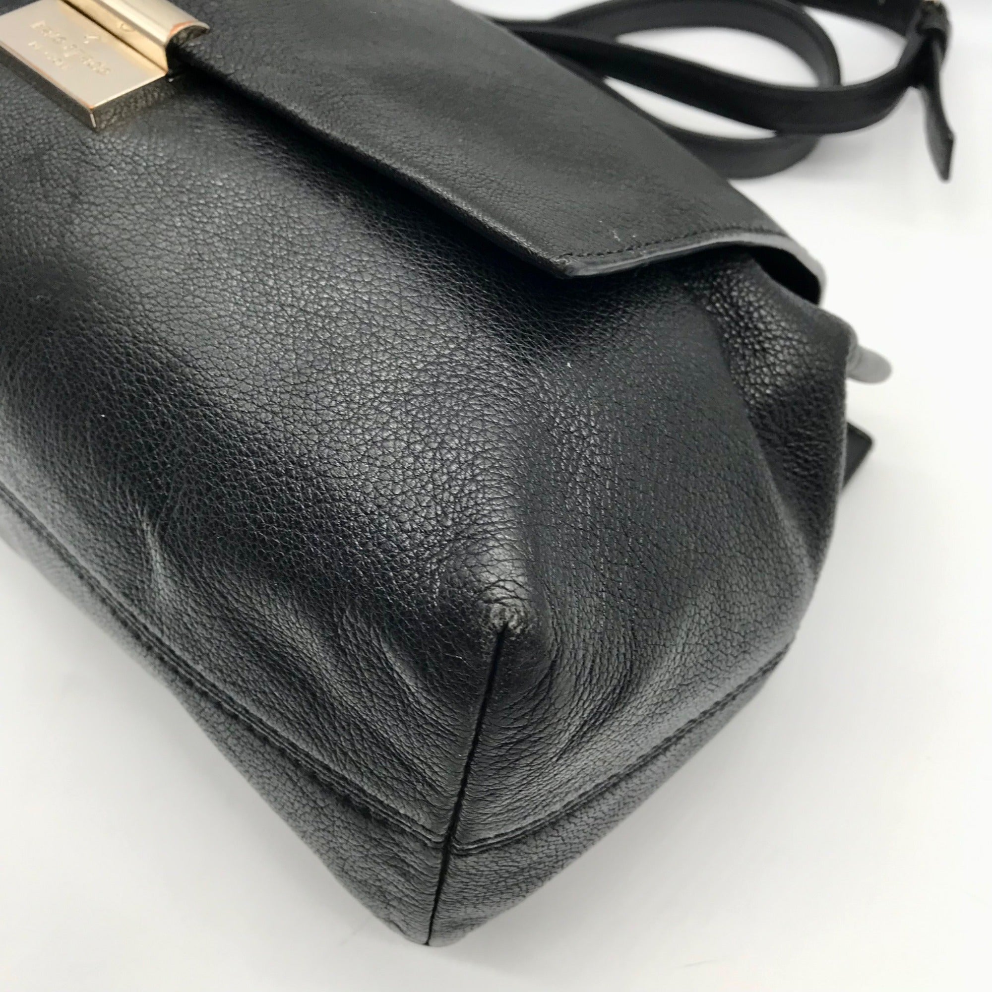 Kate Spade Black Leather Crossbody Bag