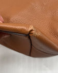 Kate Spade Brown Pebbled Leather Convertible Shoulder Bag