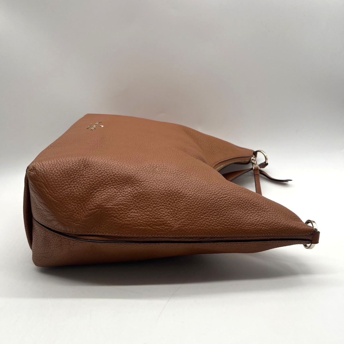 Kate Spade Brown Pebbled Leather Convertible Shoulder Bag