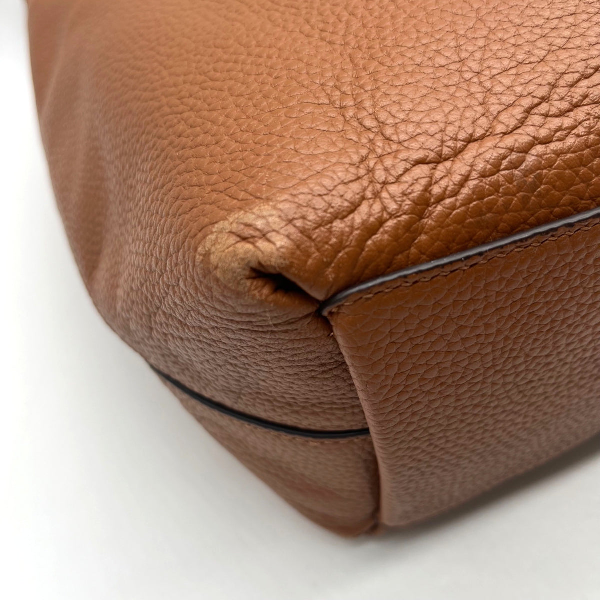 Kate Spade Brown Pebbled Leather Convertible Shoulder Bag