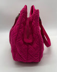 Vera Bradley Pink Fabric Quilted Shoulder Bag