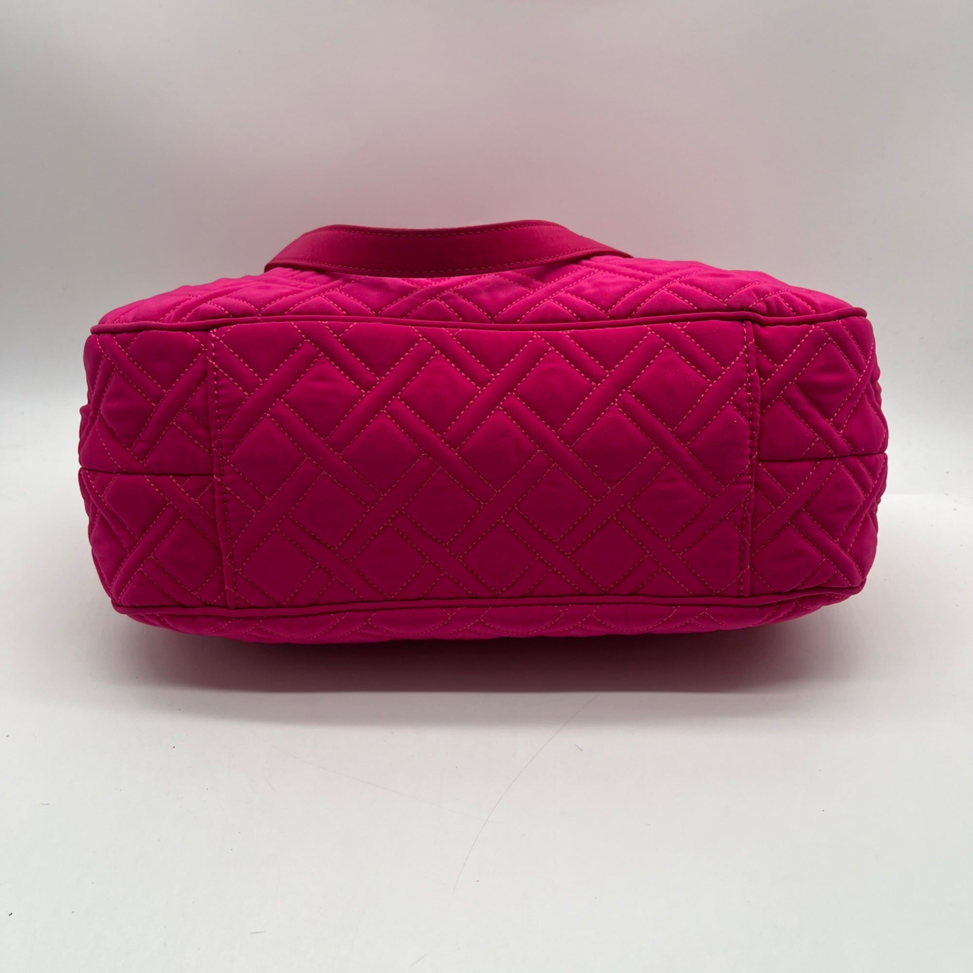 Vera Bradley Pink Fabric Quilted Shoulder Bag