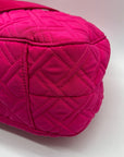 Vera Bradley Pink Fabric Quilted Shoulder Bag