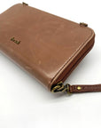 The Sak Iris Embossed Leather Smartphone Crossbody -NWT