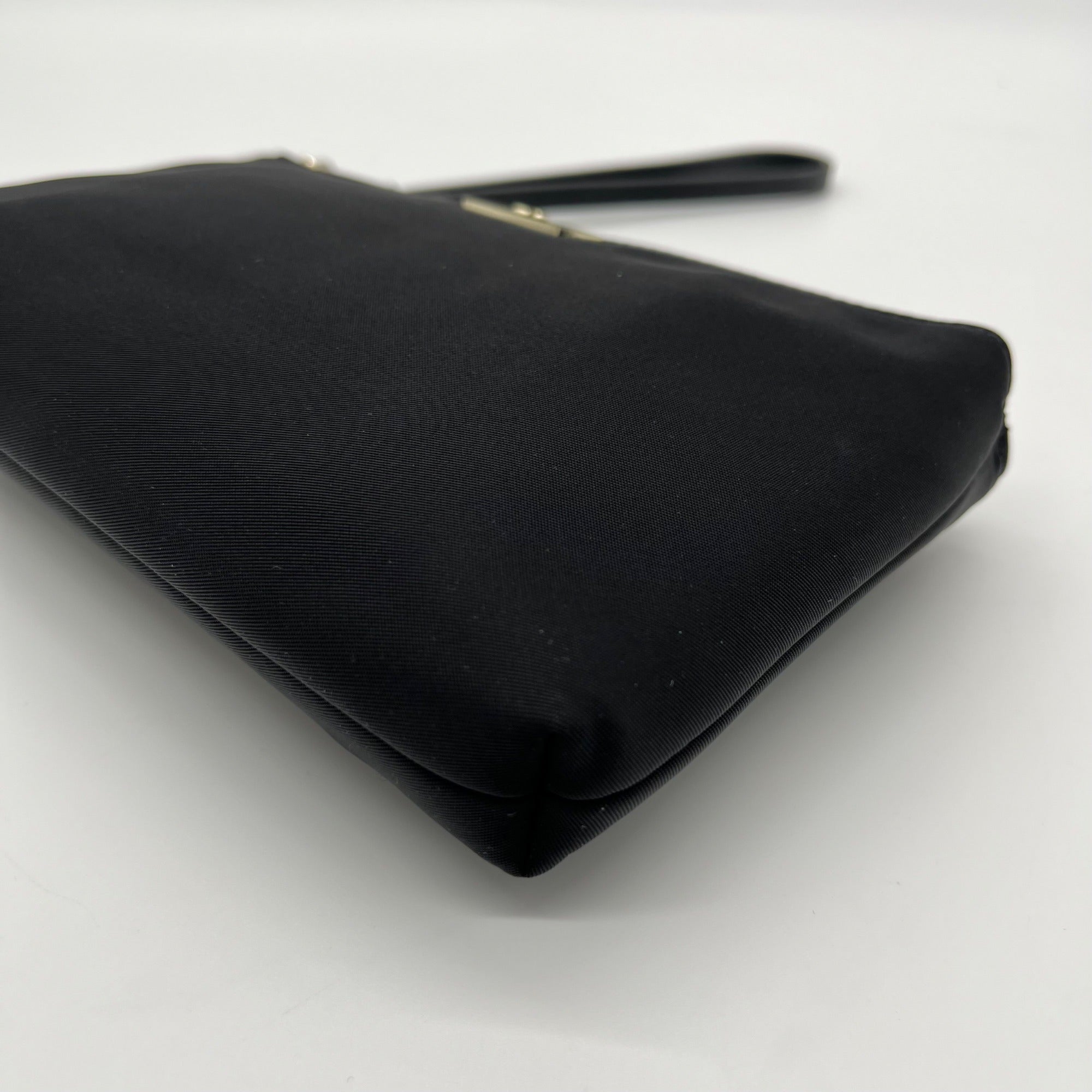 Kate Spade Black Nylon Double Zip Wristlet