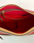 Dooney & Bourke Pebble Grain Red Presley Crossbody