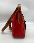 Dooney & Bourke Pebble Grain Red Presley Crossbody