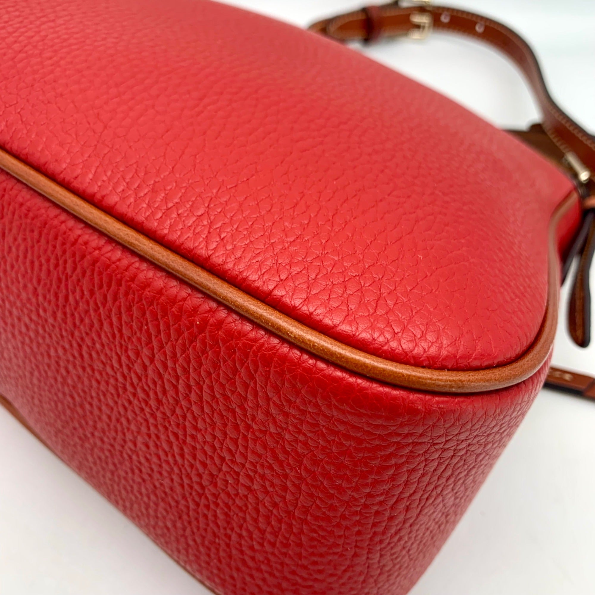 Dooney &amp; Bourke Pebble Grain Red Presley Crossbody