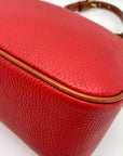 Dooney & Bourke Pebble Grain Red Presley Crossbody