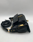 Rebecca Minkoff Black Pebbled Leather Crossbody Bag