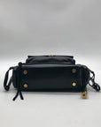Rebecca Minkoff Black Pebbled Leather Crossbody Bag