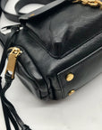 Rebecca Minkoff Black Pebbled Leather Crossbody Bag